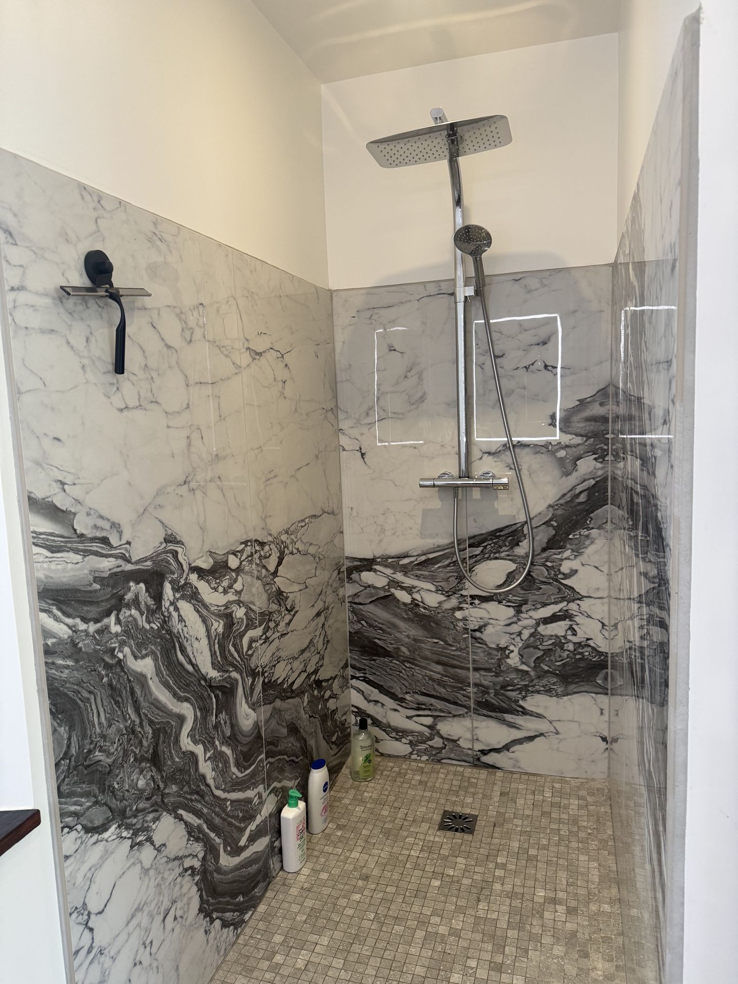 Douche à l'italienne