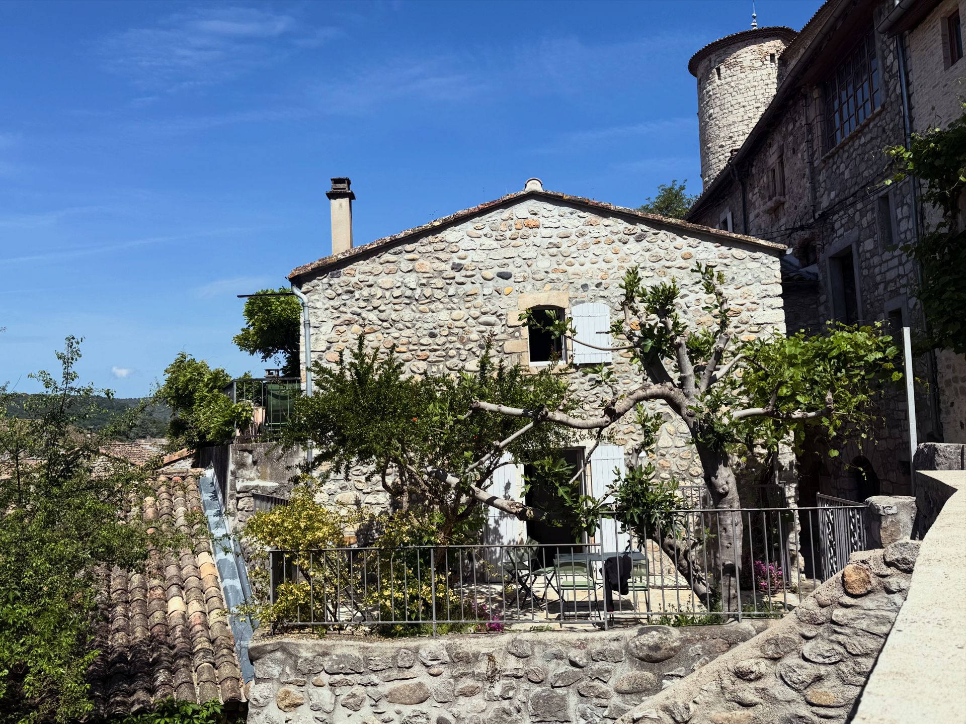 Maison Jardin des Estugnes Vogüé